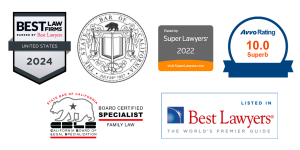 Moradi Saslaw Awards & Memberships 2024. Best Law Firms United States 2024. California Bar: Family Law Board Certified Specialist. Avvo Rating 10.0 Superb. 